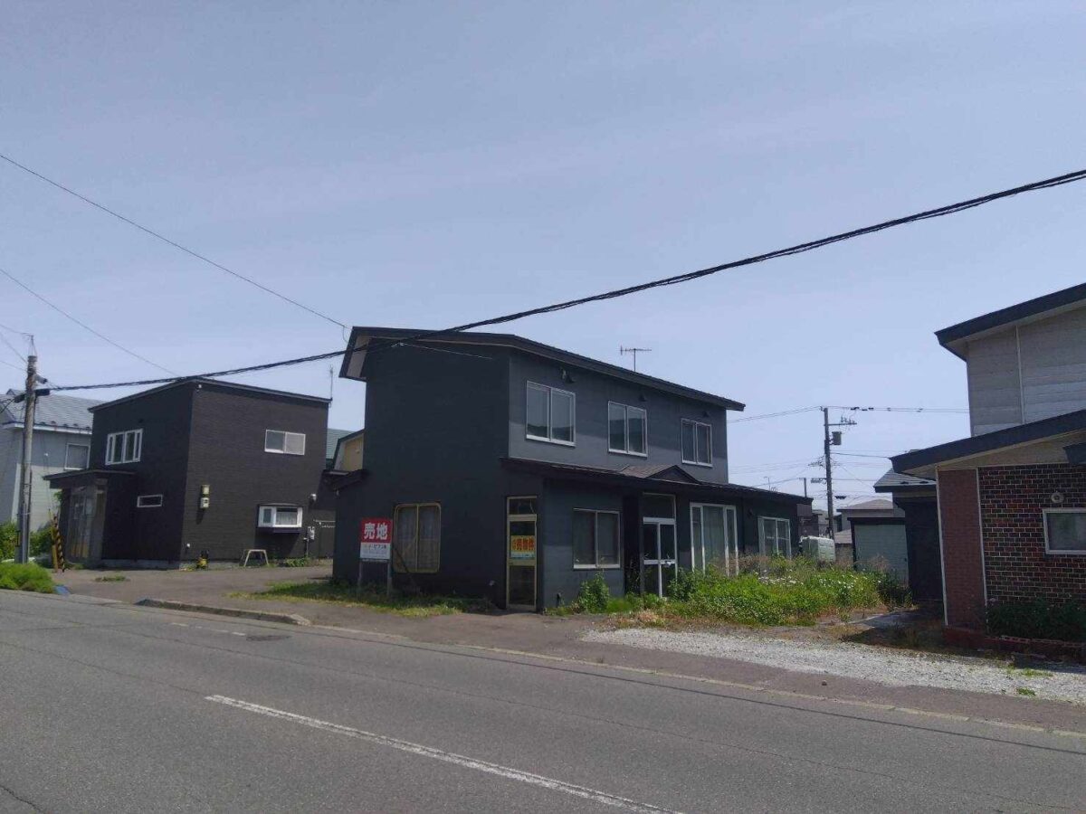売地：登別市若草町3丁目6